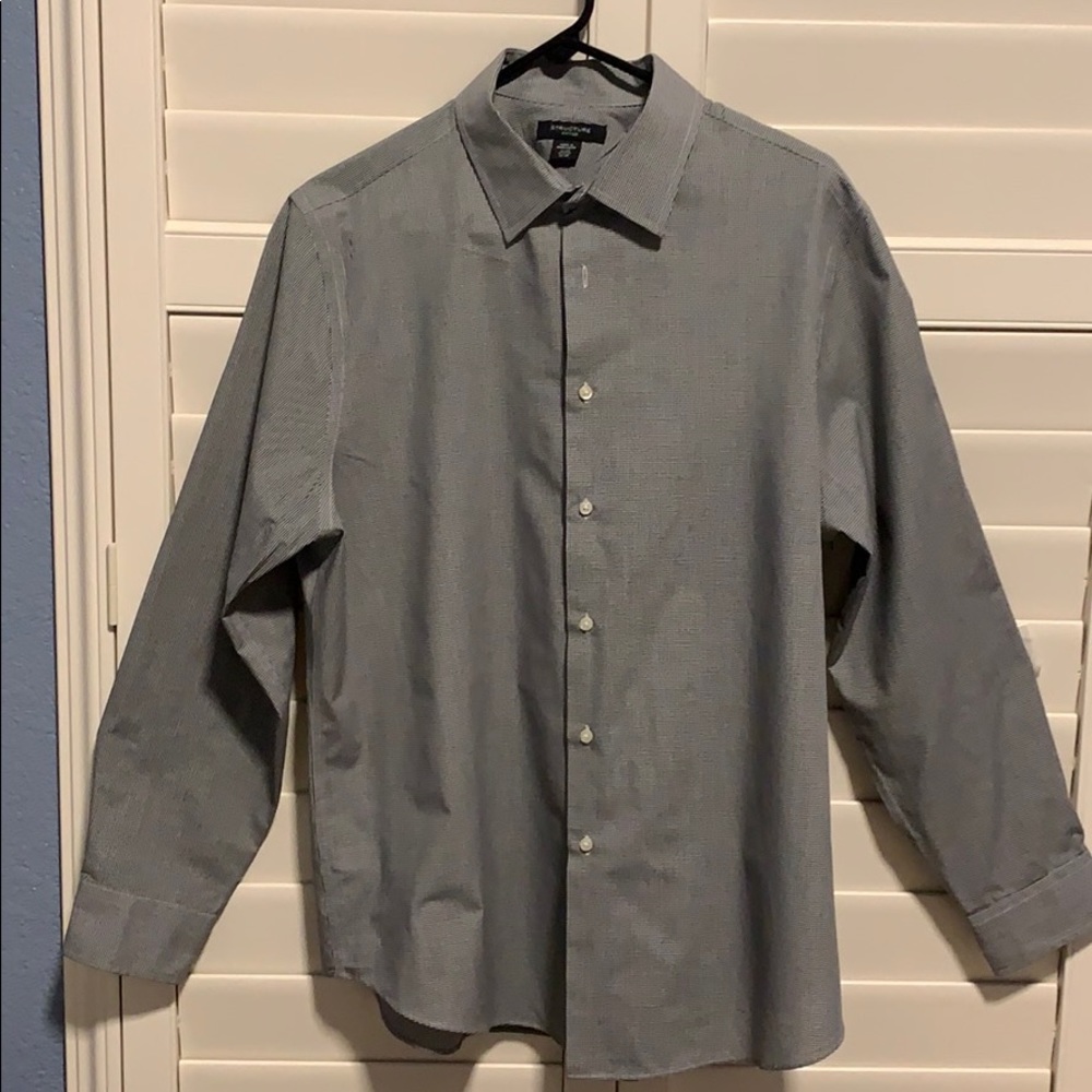 Structure Men’s Fitted Dress Shirt